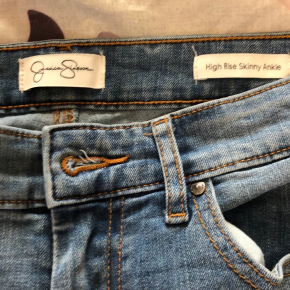 Jessica Simpson high rise skinny ankle jeans size6 - Picture 9 of 14